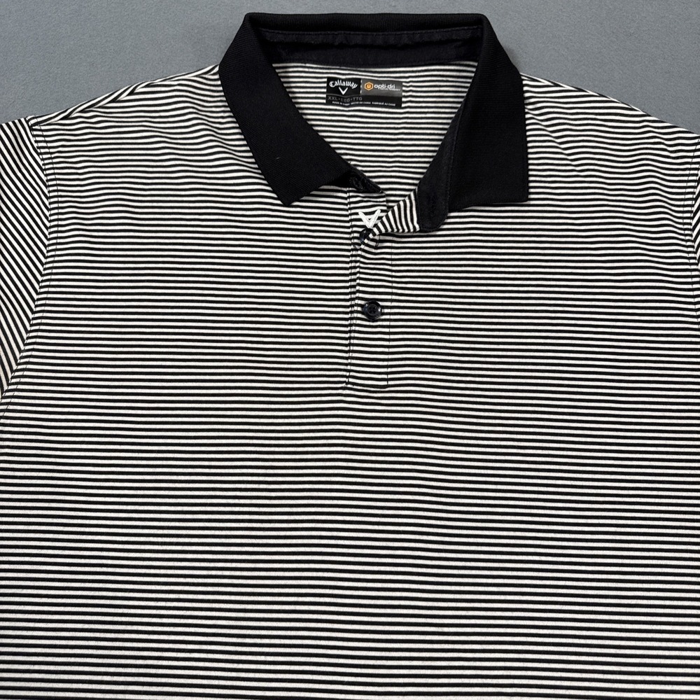 SHIRT GOLF POLO Callaway  Men's XXL Opti Dri Performance Sports Outdoor Back